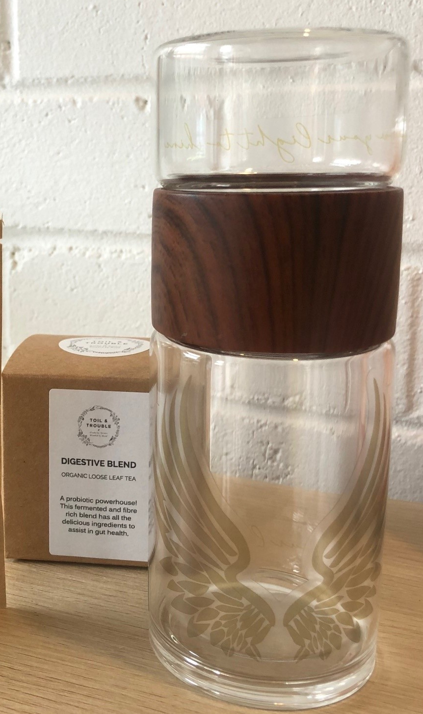 Let your light shine tea infuser $45